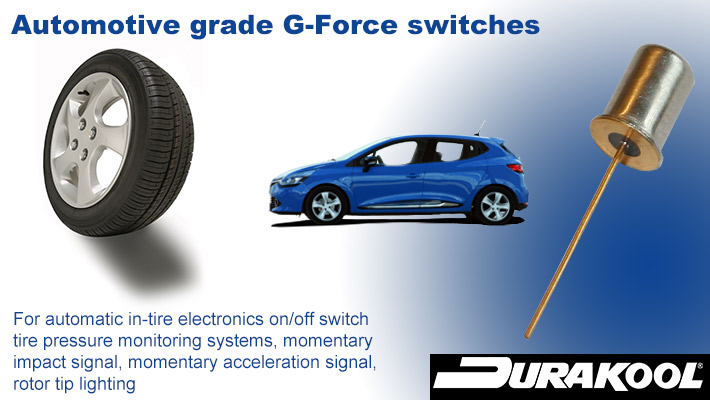 Durakool - Automotive grade G-Force Switch