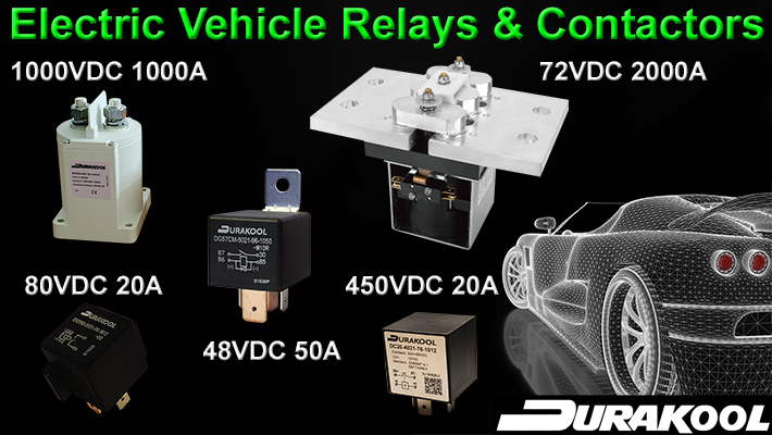 Durakool LVDC & HVDC Relays and Contactors
